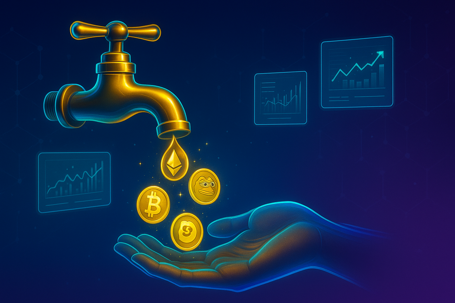 Top 5 Crypto Faucets to Earn Free Cryptocurrency in 2025
